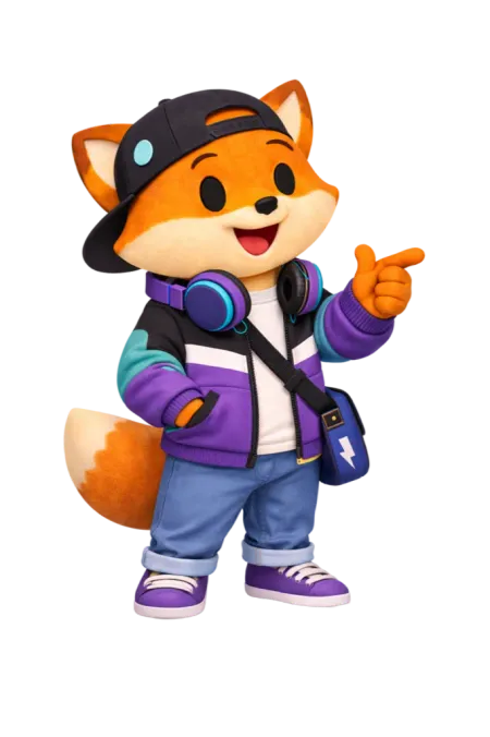 Mascotte Social Media Manager